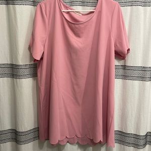Blush colored top